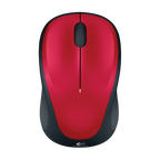 Ratón Inalámbrico Logitech M235 Rojo - 1000 DPI