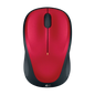 Ratón Inalámbrico Logitech M235 Rojo - 1000 DPI