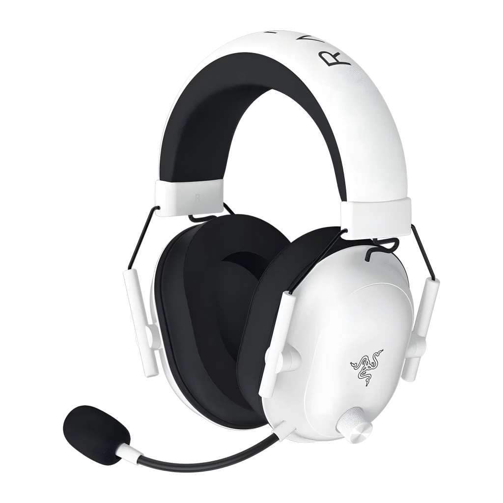 Razer BlackShark V2 HyperSpeed Blanco Diadema Bluetooth 5.2 Auriculares gaming inalámbricos