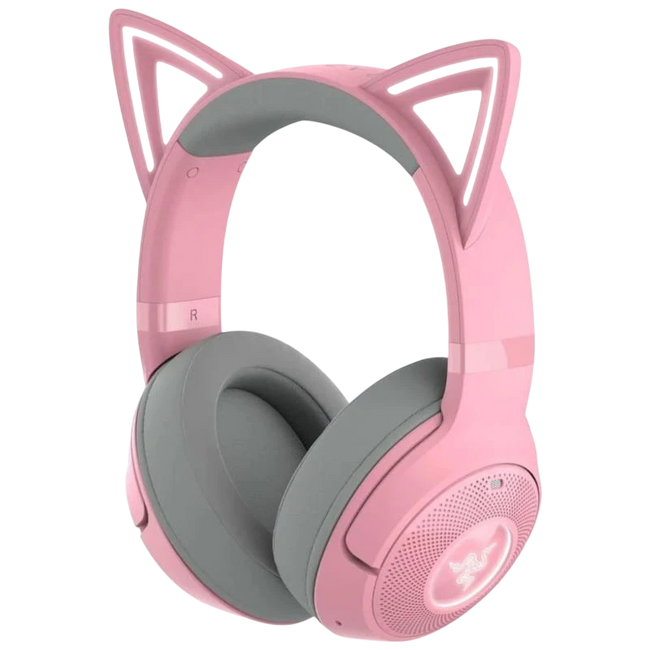 Razer Kraken Kitty V2 Quartz Bluetooth Rosa Hover Image