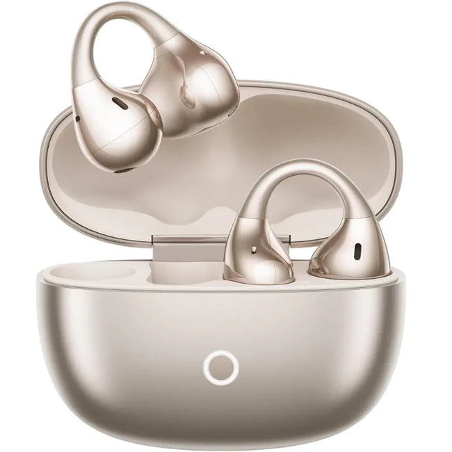 Realme buds OpenWear Clip Dorado Reducción de ruido con IA - Auriculares Bluetooth Hover Image