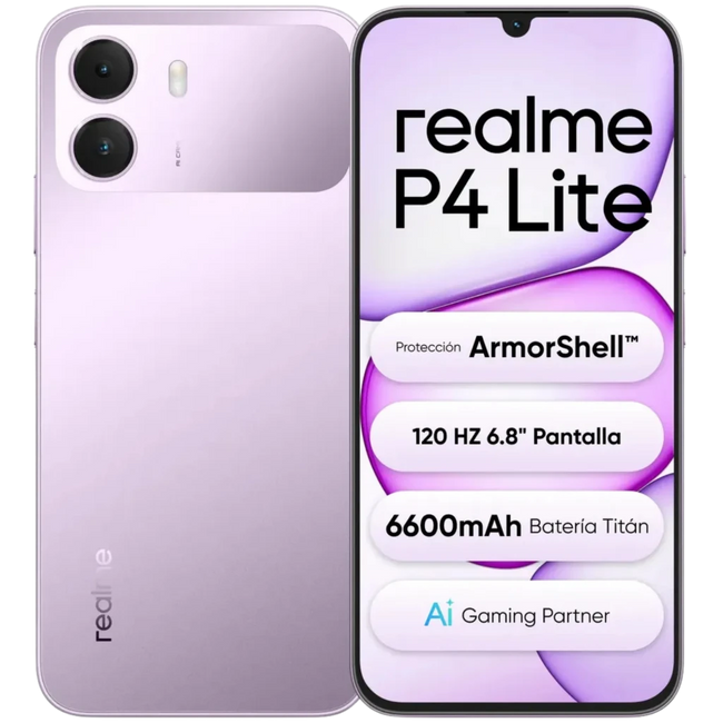 Realme P4 Lite 4G 4GB/128GB Lila Hover Image