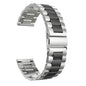 Correa Universal Metal Eslabones Dual 20mm para Smartwatch Xiaomi/Amazfit/Samsung/Huawei/Realme/Ticwatch