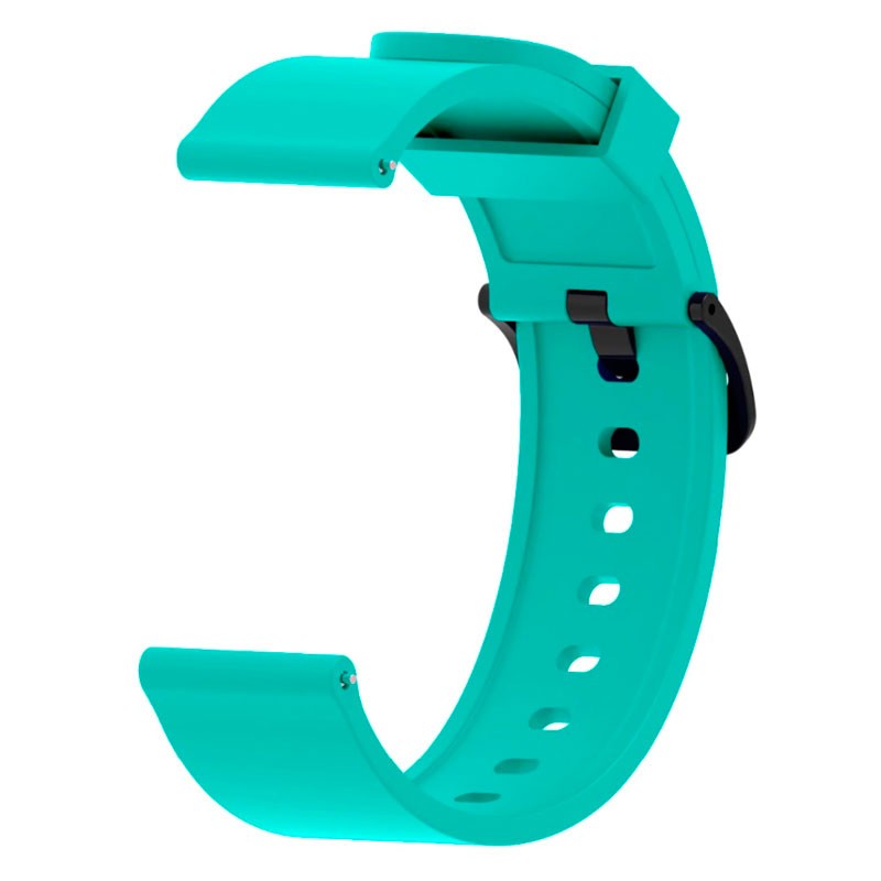 Correa Universal Silicona Gum 20mm para Smartwatch Xiaomi/Amazfit/Samsung/Huawei/Realme/Ticwatch