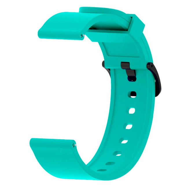 Correa Universal Silicona Gum 20mm para Smartwatch Xiaomi/Amazfit/Samsung/Huawei/Realme/Ticwatch Hover Image