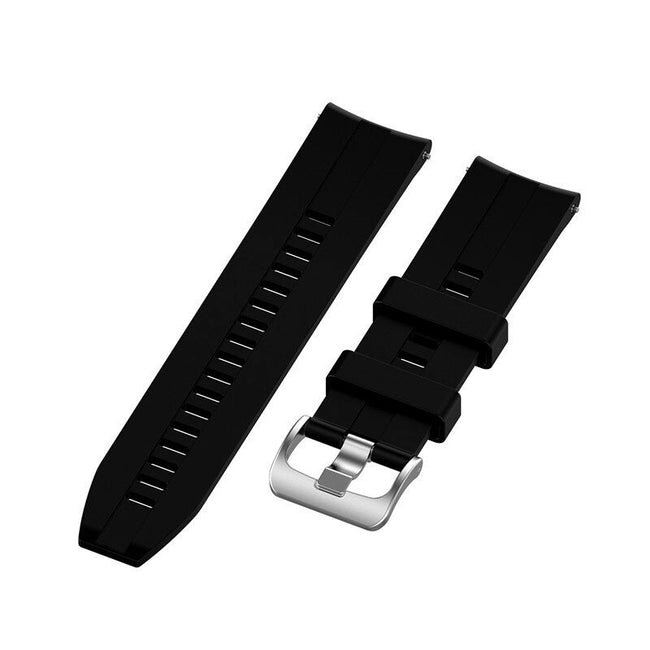 Correa Universal Silicone Rut 20mm para Smartwatch Xiaomi/Amazfit/Samsung/Huawei/Realme/Ticwatch Hover Image