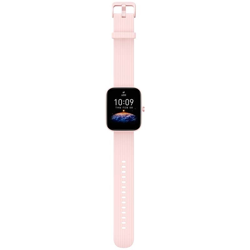 Smartwatch Amazfit Bip 3 Pro Rosa - Reloj inteligente