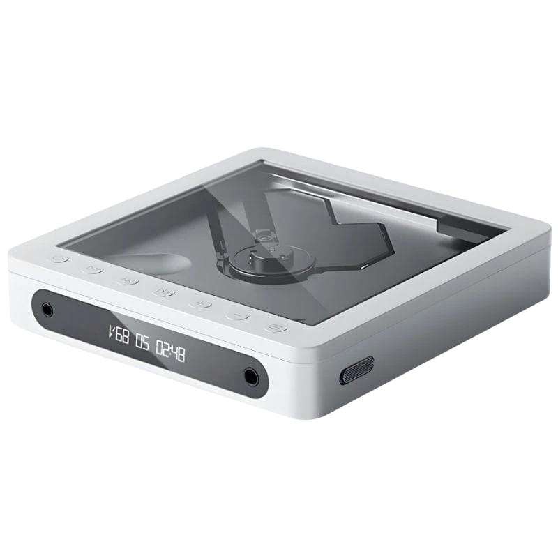 FiiO DM13 BT Transparente - Reproductor de CD portátil con Bluetooth aptx HD