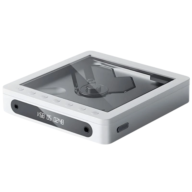 FiiO DM13 BT Transparente - Reproductor de CD portátil con Bluetooth aptx HD Hover Image