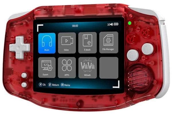 RETRO Anbernic Consola Rg34xx Red (rojo) (incluye Micro Sd 32gb) Hover Image