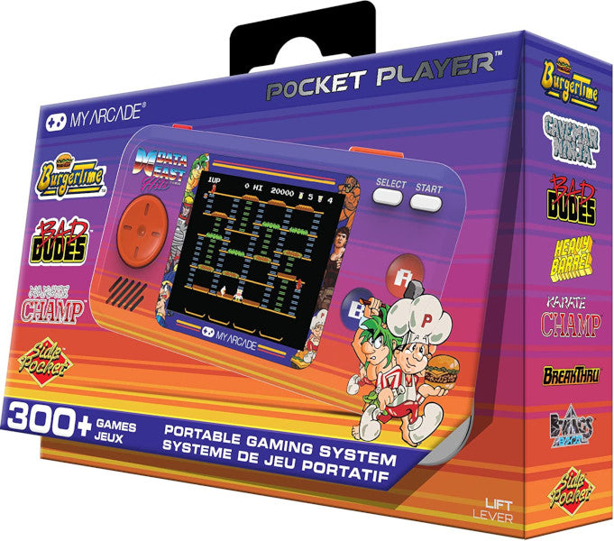 RETRO My Arcade Pocket Player Data East Portable (300 Games)