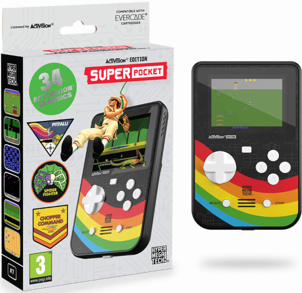 RETRO Evercade Hypermegatech! Activision Super Pocket