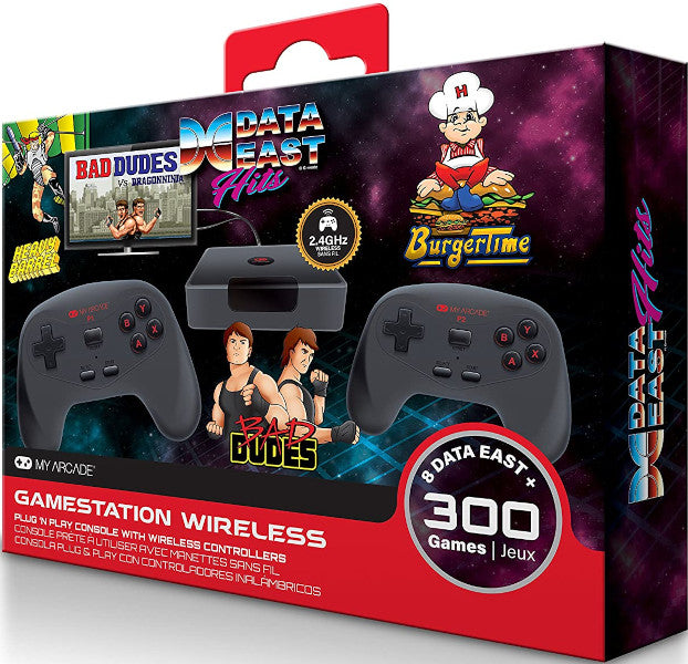 RETRO My Arcade Player Retro Arcade Gamestation + 2 Controller Wireless (250 Games) Hover Image