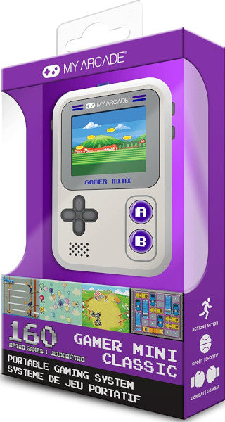 RETRO My Arcade Gamer Mini Gris/lila (160 Games) Hover Image
