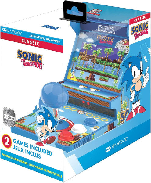 RETRO My Arcade Portable Retro Arcade Joystick Player Sonic The Hedgehog (2 Games Included) Hover Image
