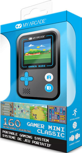 RETRO My Arcade Gamer Mini Negra/azul (160 Games) Hover Image