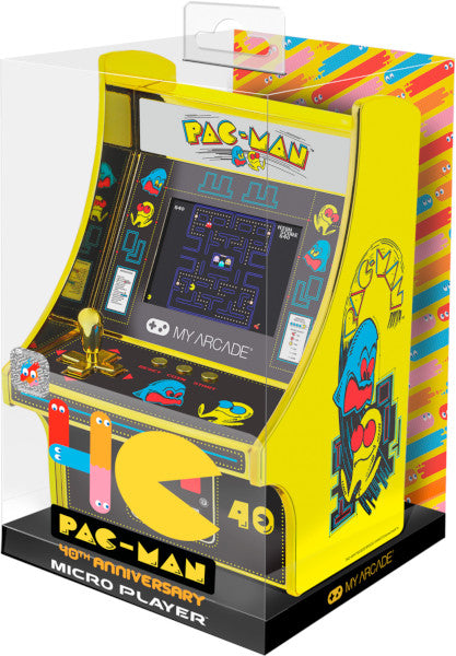 RETRO My Arcade Micro Player Pac Man 40th Aniversario Hover Image