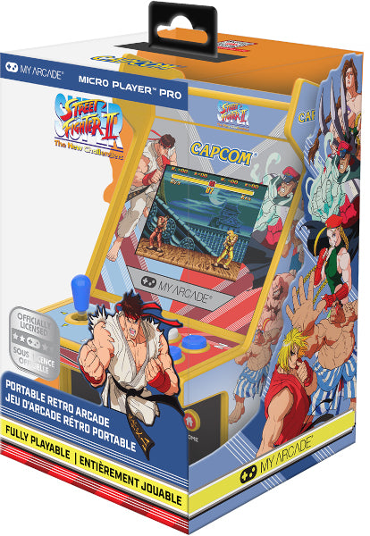 RETRO My Arcade Micro Player Pro Street Fighter Ii (2 Games) Hover Image