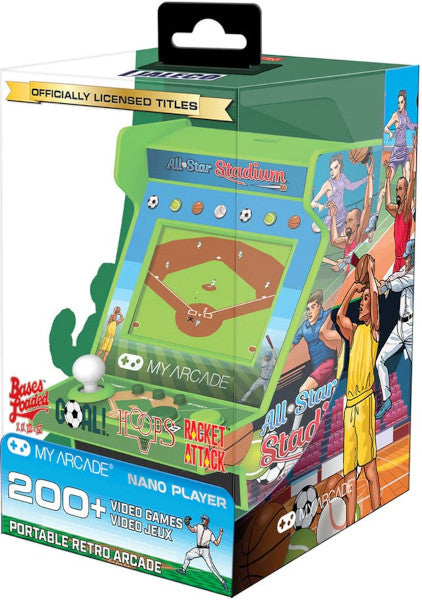 RETRO My Arcade Nano Player Allstar Stadium (200 Games)