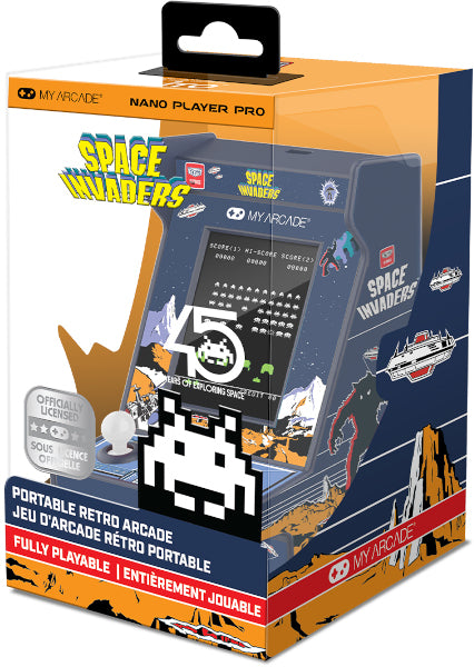 RETRO My Arcade Nano Player Space Invaders Hover Image