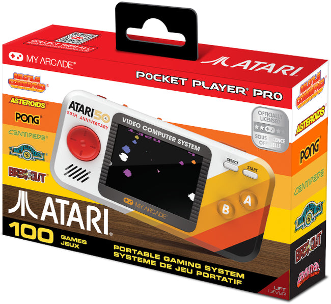 RETRO My Arcade Pocket Player Pro Atari (100 Games) Hover Image