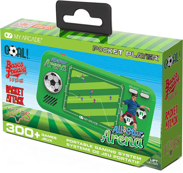 RETRO My Arcade Pocket Player Allstar Arena Portable (300 Games) Hover Image