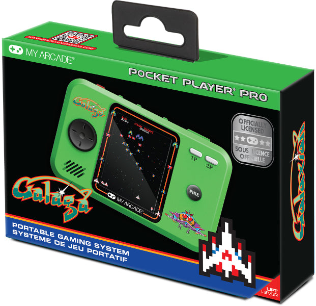 RETRO My Arcade Pocket Player Pro Galaga Hover Image