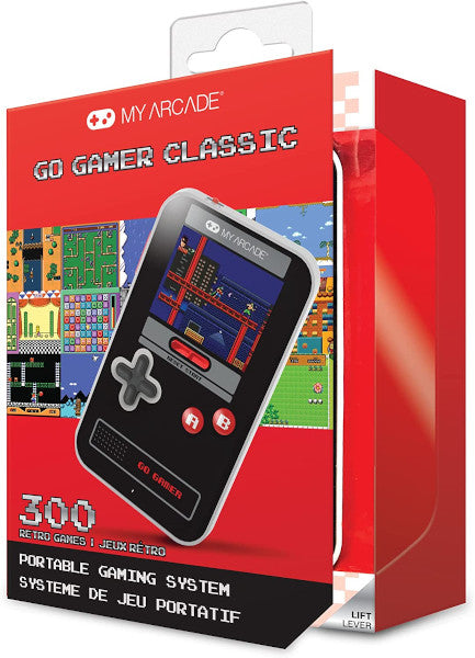 RETRO My Arcade Pocket Player Go Gamer Classic Negra/roja (300 Games) Hover Image