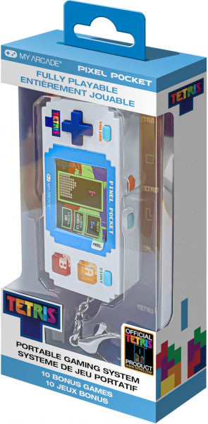 RETRO Pixel Pocket Portable Gaming System Tetris Hover Image