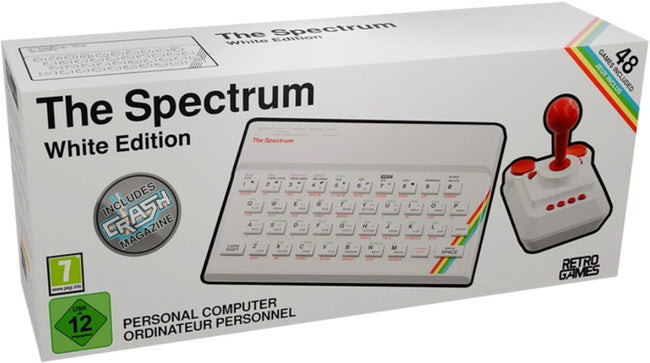 RETRO The Spectrum White Edition (48 Games Included) Hover Image