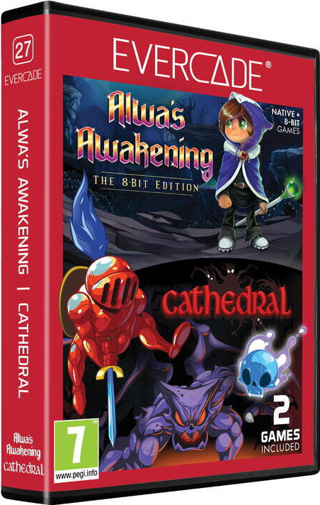 Evercade Alwa's Awakening + Cathedral