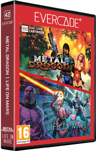 Evercade Metal Dragon + Life On Mars Hover Image
