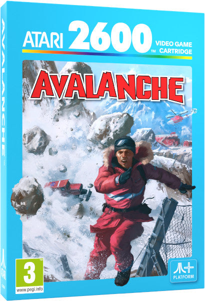 Atari 2600 Avalanche (compatible:2600+/7800+/7800/cx78+/cx78/cx40+/cx40/cx30+/cx30) Hover Image