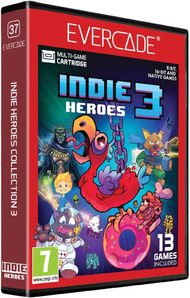 Evercade Indie Heroes Collection 3 Hover Image