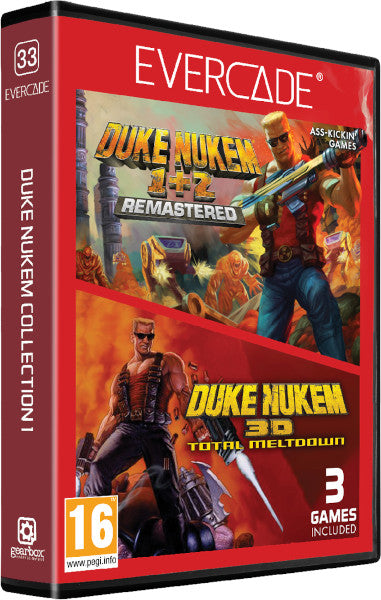 Evercade Blaze Duke Nukem Collection 1 Hover Image