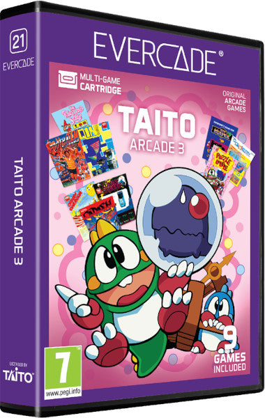 Evercade Taito Arcade 3 Hover Image