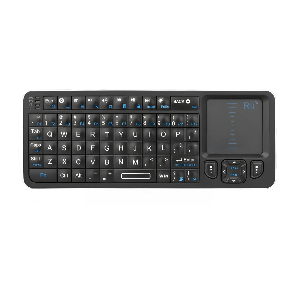 Teclado Rii K06 Mini Inalámbrico RGB Mini con Touchpad