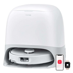Roborock Qrevo Curv Blanco con Base de autolimpieza