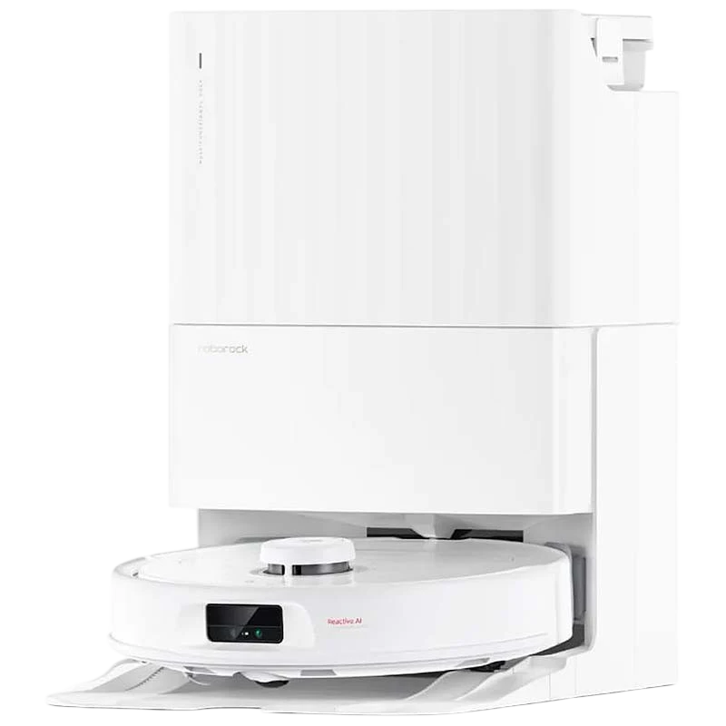 Roborock Qrevo MaxV Blanco 7000Pa LiDAR friegasuelos autolimpieza 180 min 5200mAh Robot aspirador