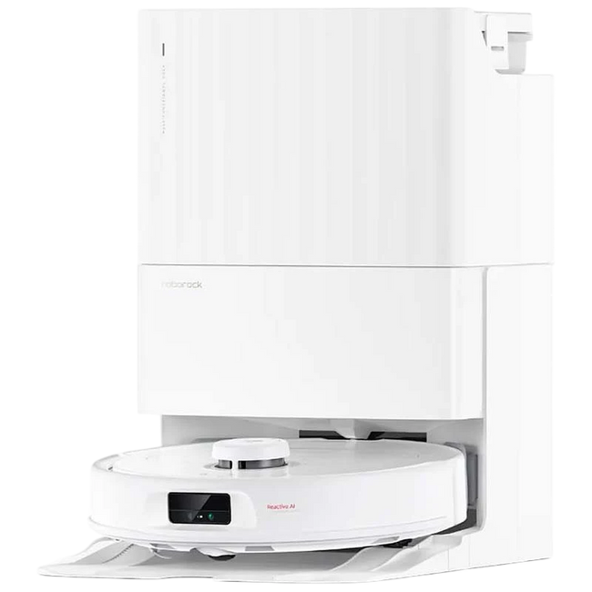 Roborock Qrevo MaxV Blanco con Base de autolimpieza Hover Image