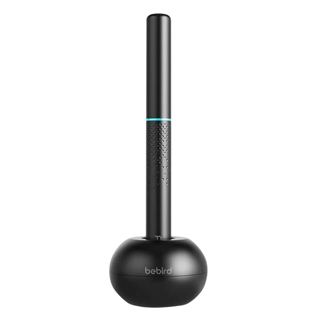 Rod Bebird M9 S Negro - Otoscopio Limpiador de Oídos Profesional Hover Image