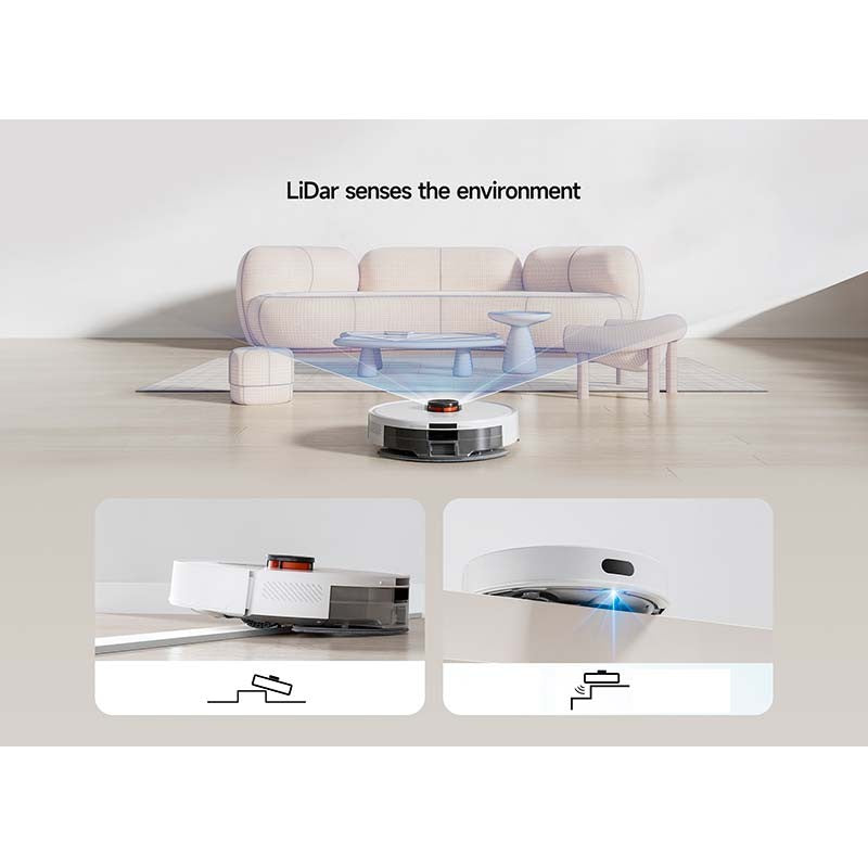 Aspirador Robot Roidmi EVE ROOK con Base de Autovaciado