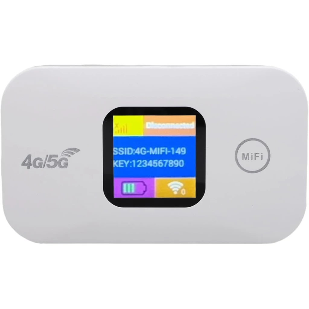 A8 4G LTE Router portátil 3000mAh Blanco