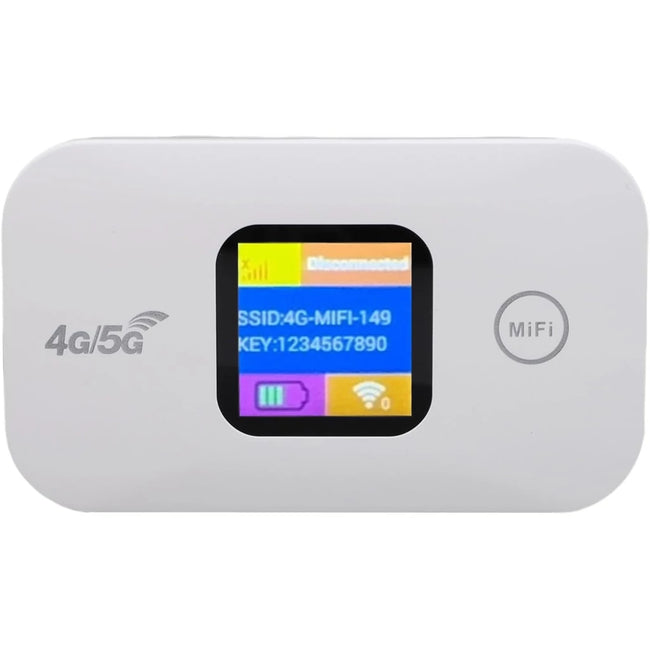 A8 4G LTE Router portátil 3000mAh Blanco Hover Image
