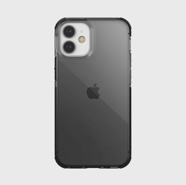 Raptic Carcasa Clear Apple Iphone 12 Mini Negra Humo Hover Image