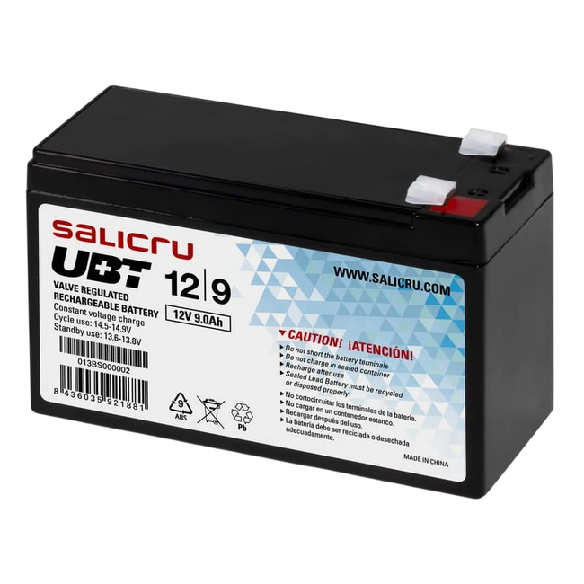 Salicru UBT 12V/9A Negro Hover Image
