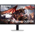 Samsung G80SD pantalla para PC 81,3 cm (32") 3840 x 2160 Pixeles 4K Ultra HD OLED Plata