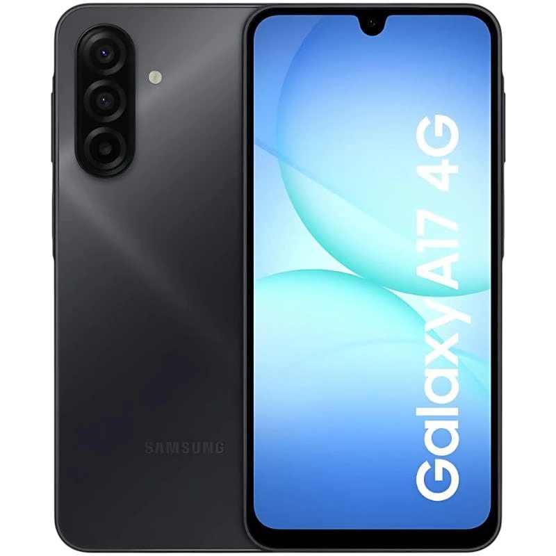 Samsung Galaxy A17 4G 4GB/128GB Negro 6,7 pulgadas AMOLED 50MP 5000mAh 25W NFC