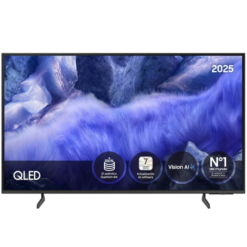 Samsung QE1F 50" QLED 4K Vision AI Smart TV 2025 Negro