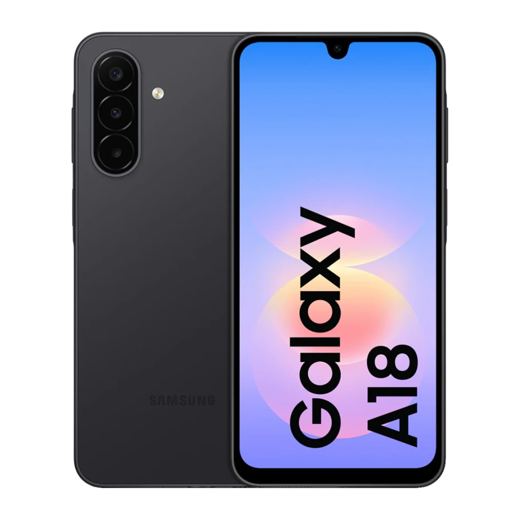 Samsung Galaxy A18 4G 8GB/256GB Negro 6,7 pulgadas Super AMOLED 5000mAh 50MP 25W